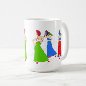 Flamenco Kaffeetasse (VorderseiteRechts)