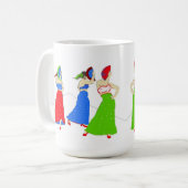 Flamenco Kaffeetasse (Vorderseite Links)