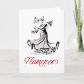 Flamenco Karte (Vorderseite)