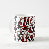 Flamenco Klassische Tasse (Vorderseite Links)