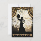 Flamenco Latin Dance Einladung (Vorderseite)