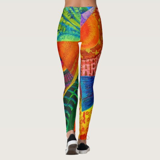 Flamenco Leggings (Rückseite)