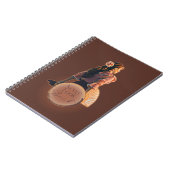 Flamenco-Mädchen schauen nie zurück Notizblock (Linke Seite)