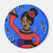 Flamenco Magnet (Vorne)
