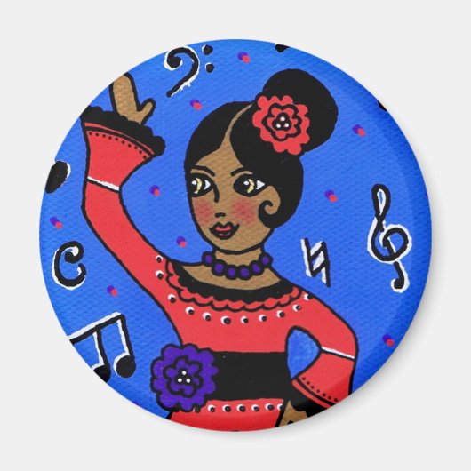 Flamenco Magnet (Vorne)
