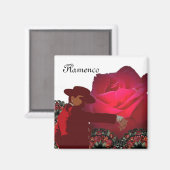 Flamenco Magnet (Vorderseite/Rückseite)