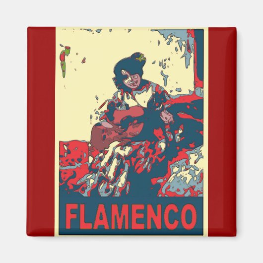 Flamenco Magnet (Vorne)
