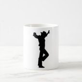 Flamenco Malcantone Schwarz Kaffeetasse (Mittel)