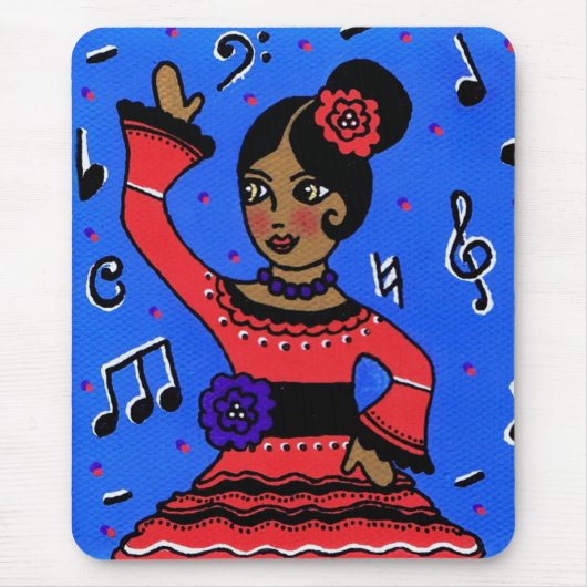 Flamenco Mousepad (Vorne)
