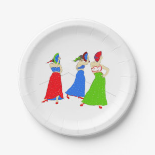 Flamenco Pappteller