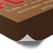 FLAMENCO-Plakat (englische Fassung) Poster (Ecke)