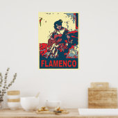 Flamenco Poster (Küche)