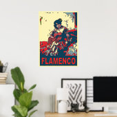 Flamenco Poster (Heimbüro)