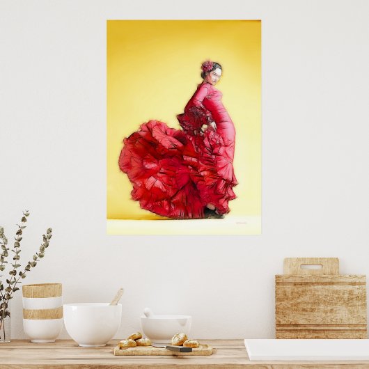 FLAMENCO POSTER (Küche)