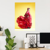 FLAMENCO POSTER (Heimbüro)