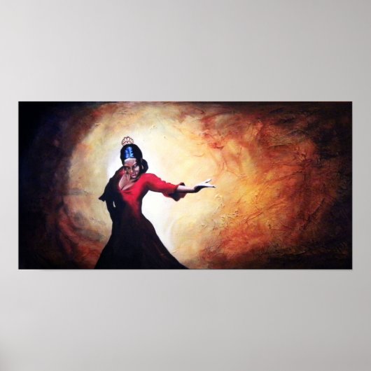 Flamenco Poster (Vorne)