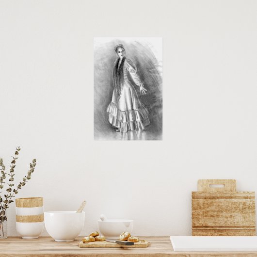 (Flamenco) Poster (Küche)