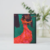 Flamenco Postkarte (Stehend Vorderseite)