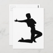 Flamenco Postkarte (Vorne/Hinten)