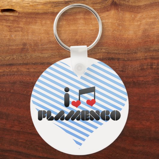 Flamenco Schlüsselanhänger (Vorderseite)