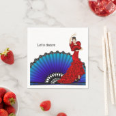 Flamenco Serviette (Beispiel)