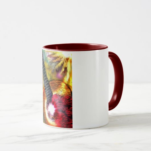 Flamenco-Sonnenlicht Tasse (VorderseiteRechts)