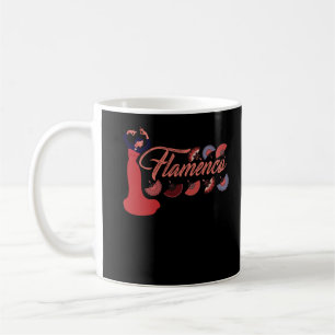 Flamenco Spanischer Tanz Damentänzer Kaffeetasse