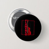 Flamenco _ Spanischer Tanzgitarre _ Spanien Flamen Button (Vorne & Hinten)
