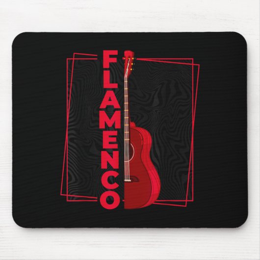 Flamenco _ Spanish Dance Guitar _ Spain Flamenco Mousepad (Vorne)