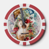 Flamenco-Stimmung Poker Chip (Vorderseite)