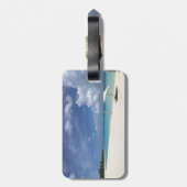 Flamenco-Strand Culebra Puerto Rico Gepäckanhänger (Rückseite vertikal)