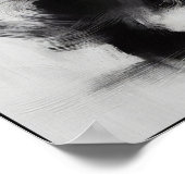 Flamenco-Tanz-Duo Abstract Poster (Ecke)