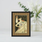 Flamenco-Tanz Girl Advertising Postkarte (Stehend Vorderseite)