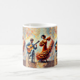 Flamenco-Tanz Kaffeetasse