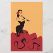 Flamenco-Tänzer in einer spektakulären Pose Flyer (Vorne)