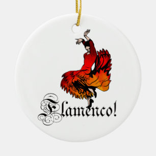 Flamenco-Tänzer Keramikornament