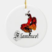 Flamenco-Tänzer Keramikornament (Hinten)