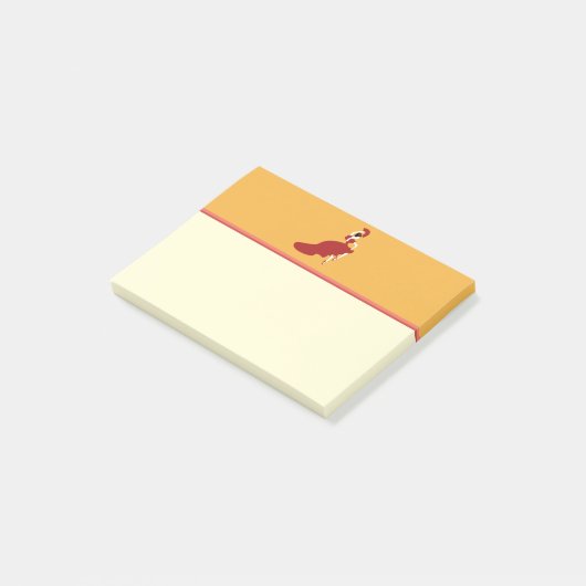 Flamenco-Tänzer - Nachhinweise Post-it Klebezettel (angewinkelt)