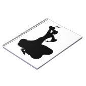 Flamenco-Tänzer Notizblock (Linke Seite)