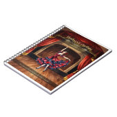Flamenco-Tänzer-Notizbuch Notizblock (Linke Seite)