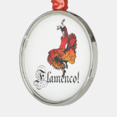 Flamenco-Tänzer Ornament Aus Metall (Links)