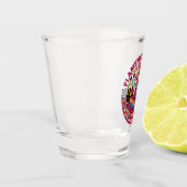 Flamenco-Tänzer Spanien Schnapsglas (Links)