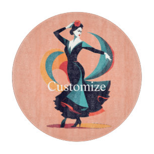 Flamenco-Tänzer Thunder_Cove Schneidebrett