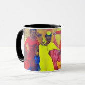 Flamenco-Tasse - besonders angefertigt - Tasse (Vorderseite Links)