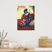Flamenco, Text hinzufügen Poster (Küche)