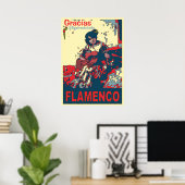 Flamenco, Text hinzufügen Poster (Heimbüro)