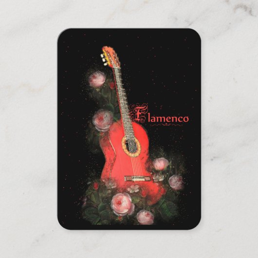 Flamenco - Visitenkarte (Vorderseite)