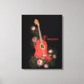 FLAMENCO - Wrapped Canvas Leinwanddruck (Vorderseite)