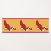 Flamenco Yoga Yogamatte (Vorderseite (Horizontal))