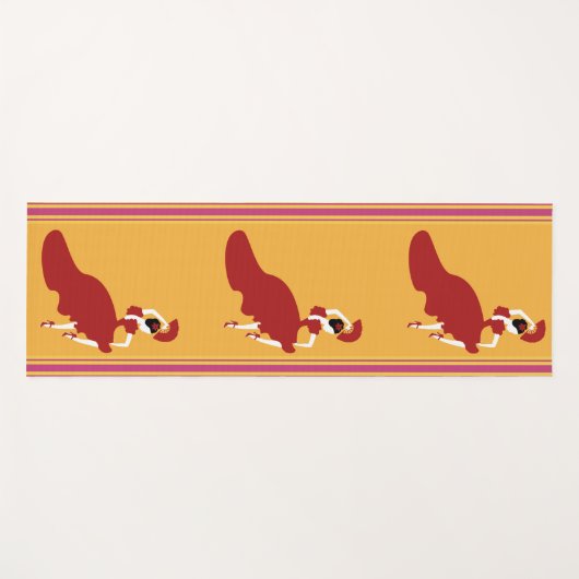 Flamenco Yoga Yogamatte (Vorderseite (Horizontal))